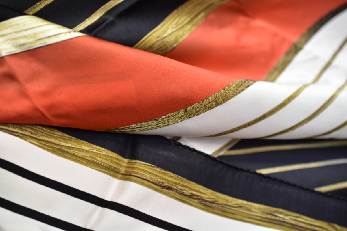 Silk Scarf Avant Garde - Silk Scarves - Origin Soufli Greece - Silk Tales - gift set